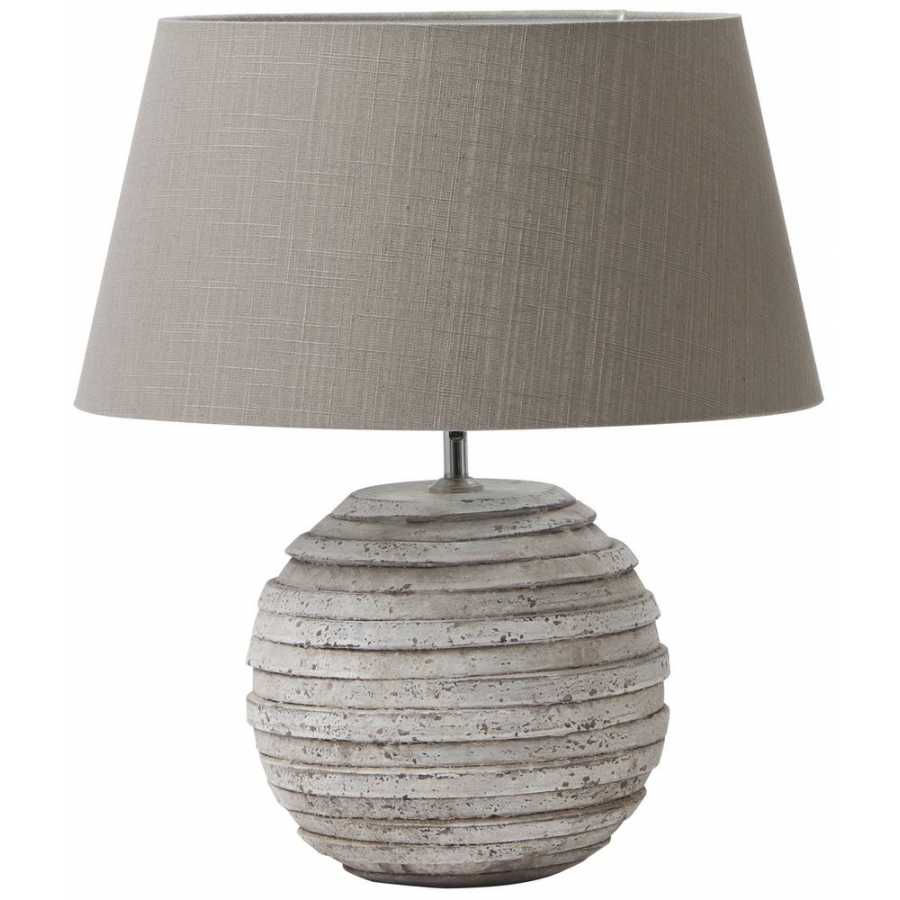 Light and Living Awasa Table Lamp Base - Grey