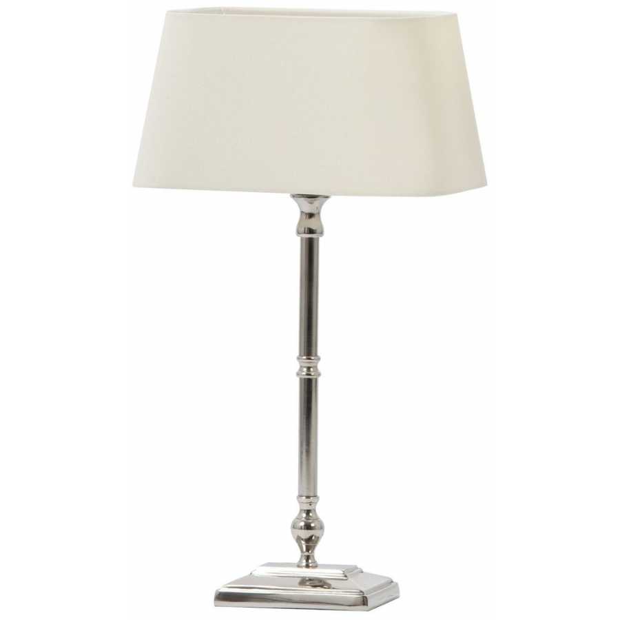 Light and Living Purna Table Lamp Base - Nickel