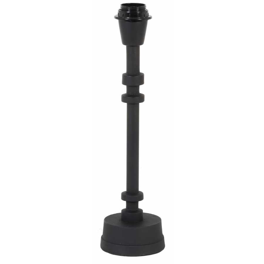 Light and Living Howell Table Lamp Base - Black - Small