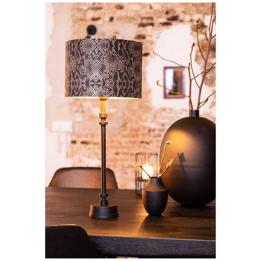 Light and Living Howell Table Lamp Base - Black - Large