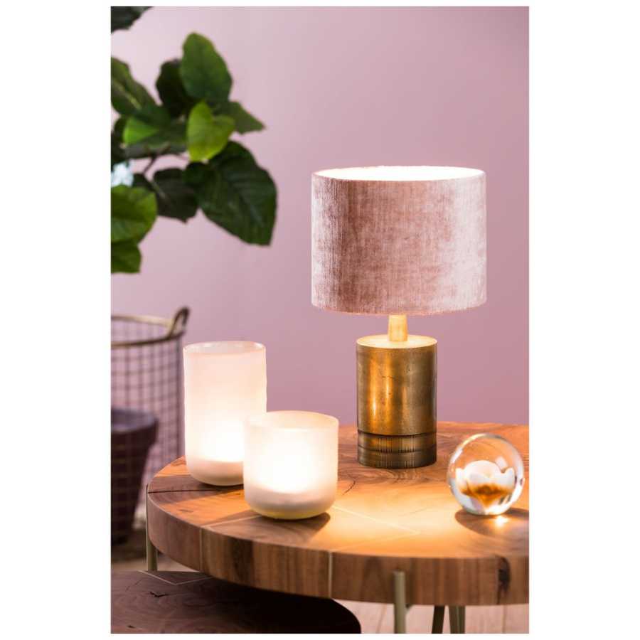 Light and Living Savi Table Lamp Base - Bronze - Small