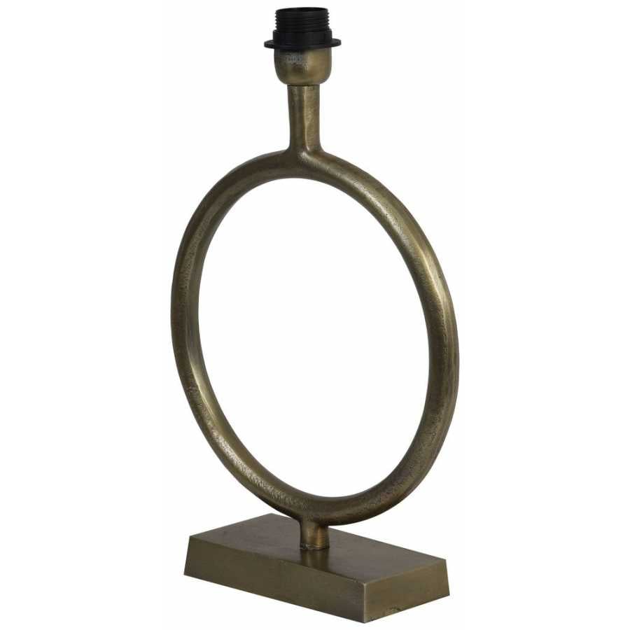 Light and Living Livu Table Lamp Base - Bronze - Small
