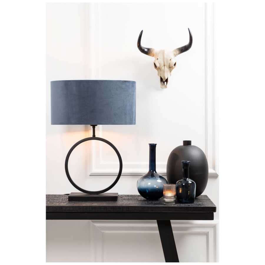 Light and Living Liva Table Lamp Base - Black - Small