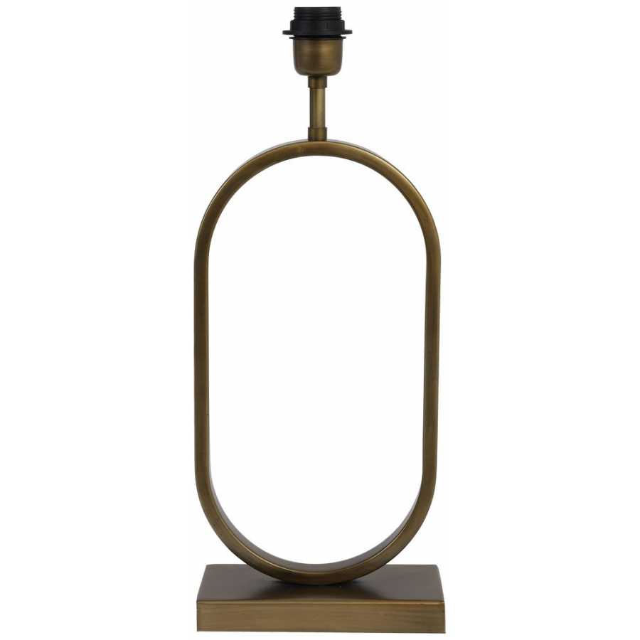 Light and Living Jamiri Table Lamp Base - Bronze - Small