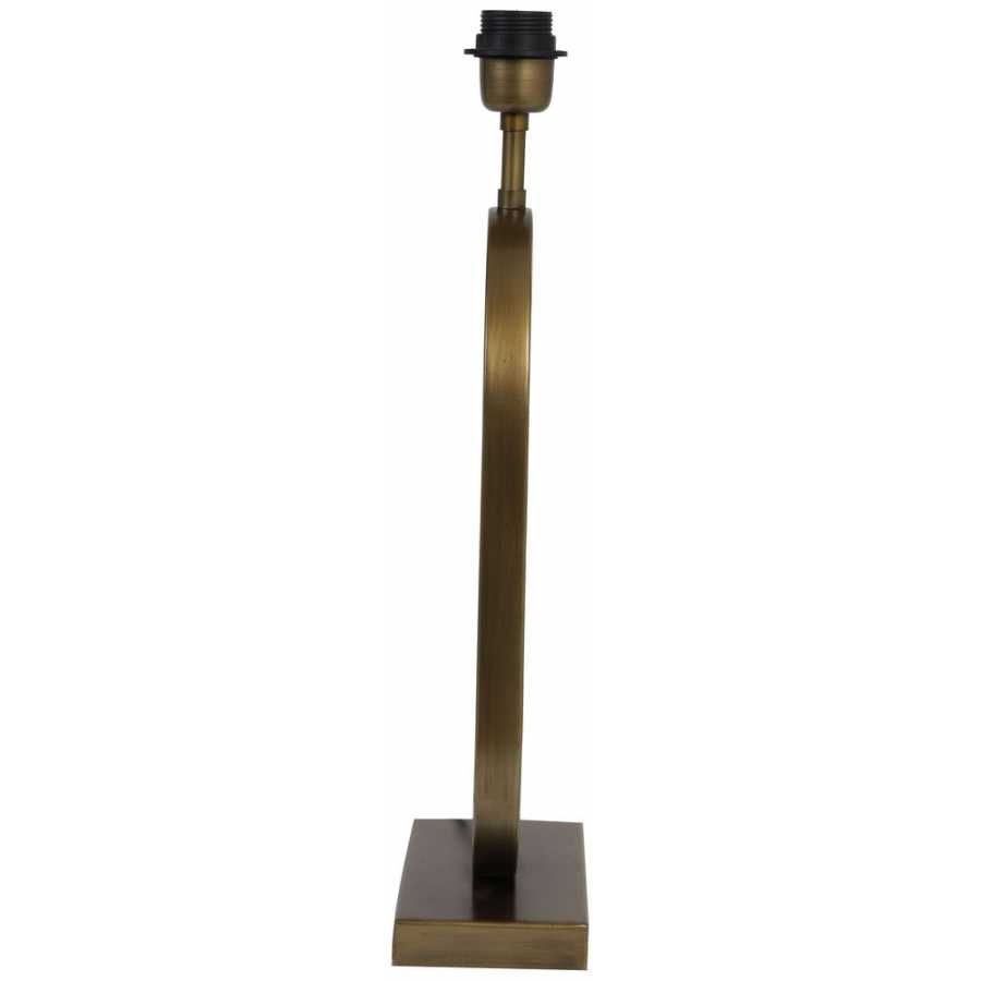 Light and Living Jamiri Table Lamp Base - Bronze - Small