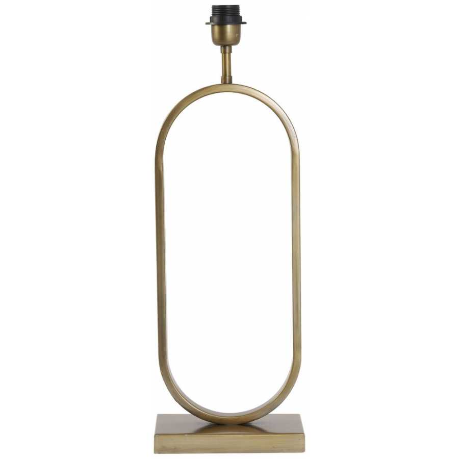 Light and Living Jamiri Table Lamp Base - Bronze - Large
