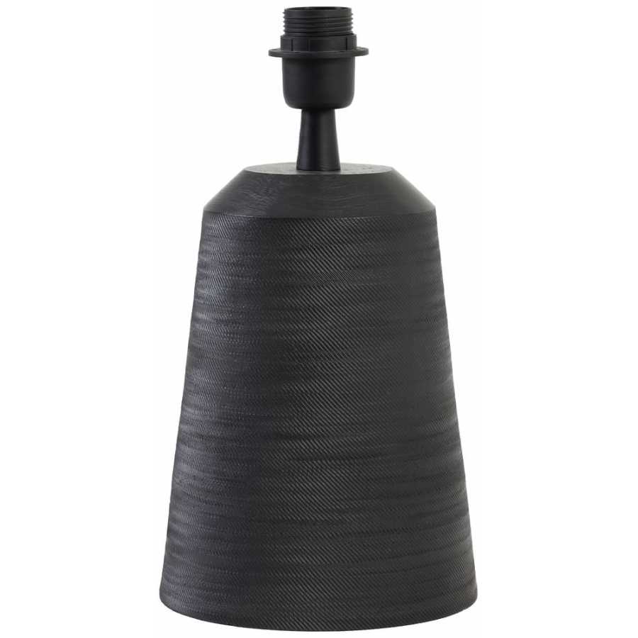 Light and Living Lilou Table Lamp Base - Black - Large