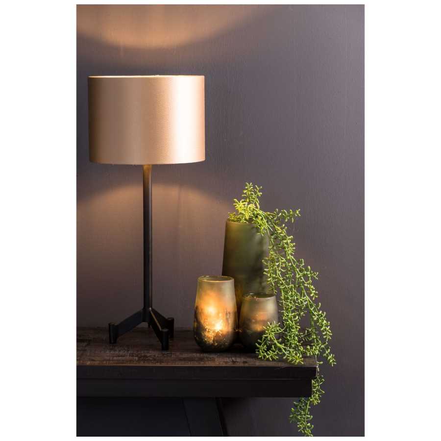 Light and Living Dennis Table Lamp Base - Black - Small