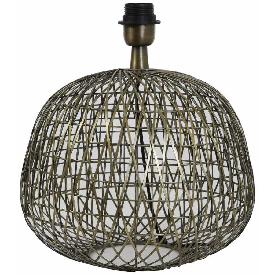 Light and Living Alwina Table Lamp Base - Bronze - Small