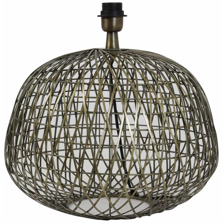 Light and Living Alwina Table Lamp Base - Bronze - Large
