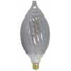 Light and Living Baroque E27 4W Dimmable LED Candle Deco Light Bulb - Smoke