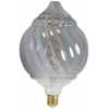 Light and Living Baroque E27 4W Dimmable LED Globe Deco Light Bulb - Smoke