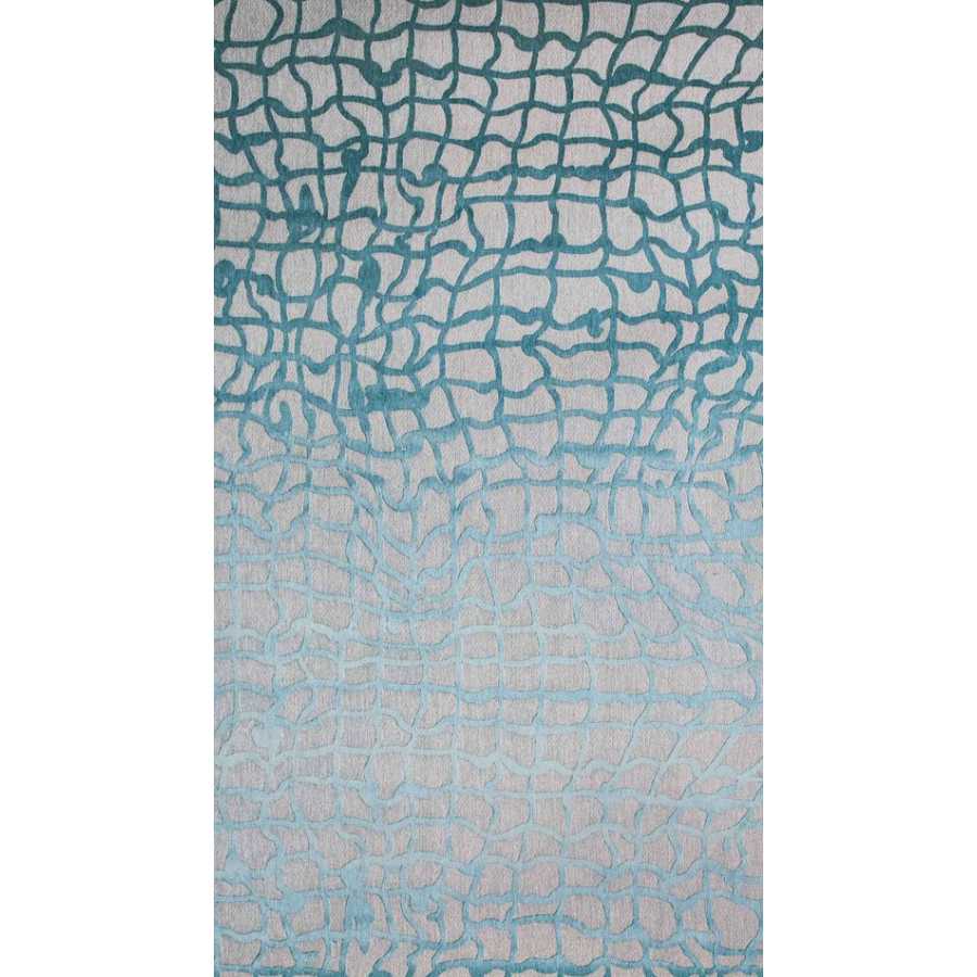 Louis De Poortere Mad Men Dedalo Runner Rug - 9203 Blue Marine