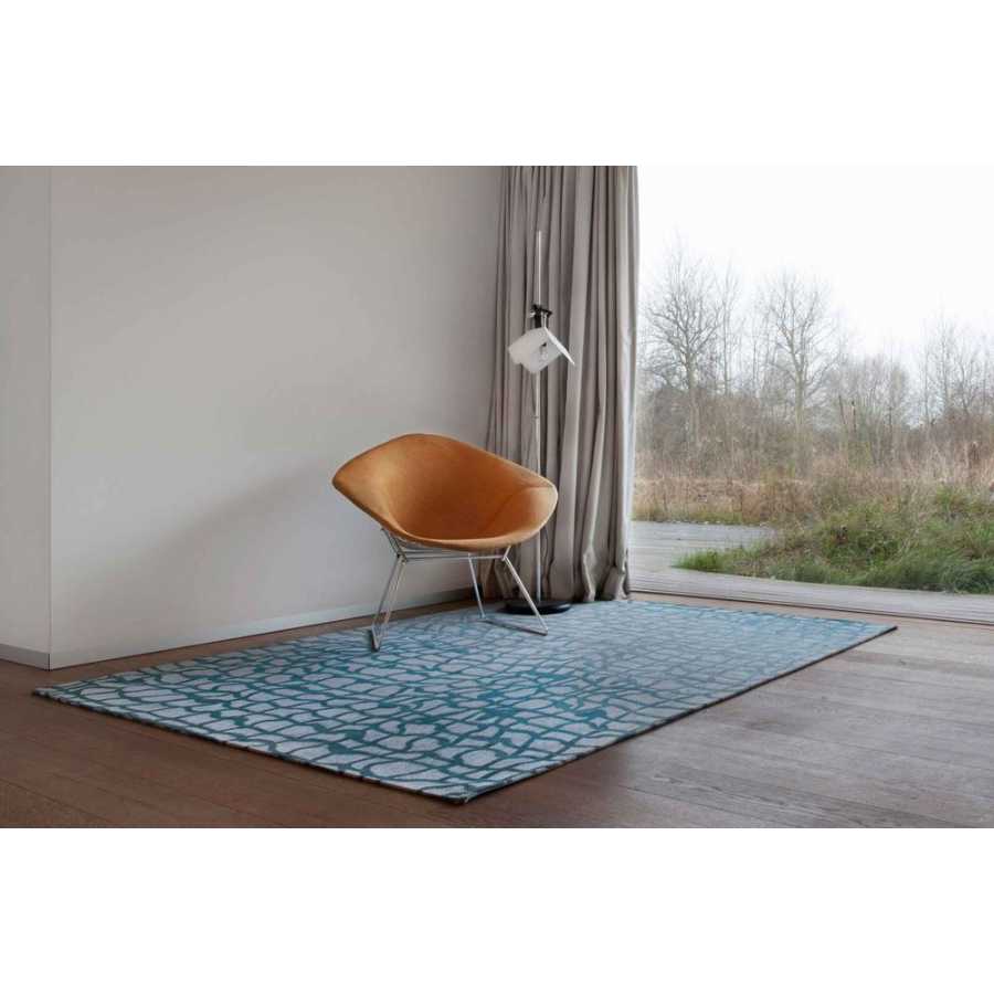 Louis De Poortere Mad Men Dedalo Rug - 9203 Blue Marine