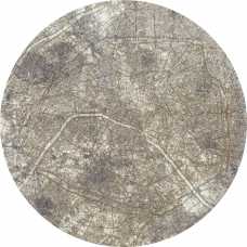 Louis De Poortere Cities Paris Round Rug - 9322 Space Trip