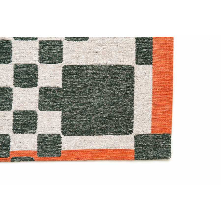 Louis De Poortere Craft Chess Rug - 9339 Deep Green