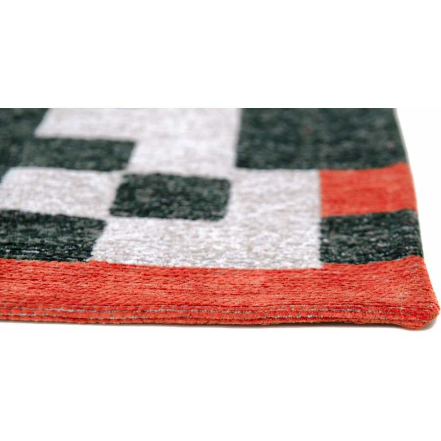 Louis De Poortere Craft Chess Rug - 9339 Deep Green