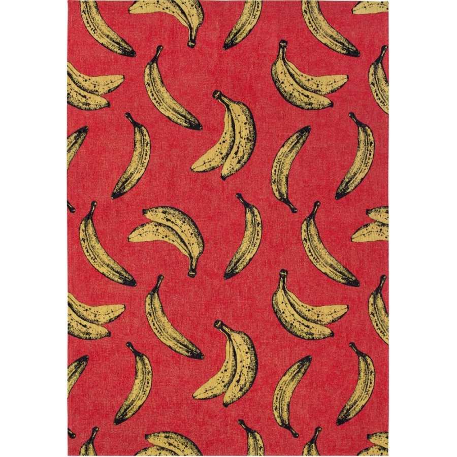 Louis De Poortere Pop Banana Rug - 9392 Miami Red