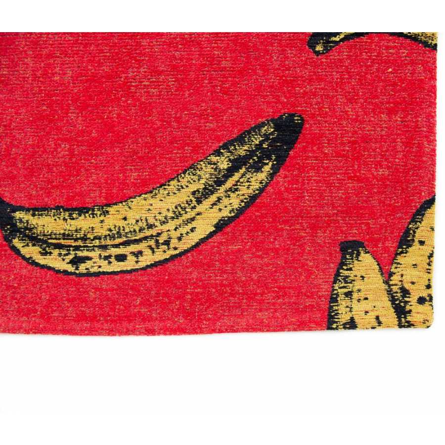Louis De Poortere Pop Banana Rug - 9392 Miami Red