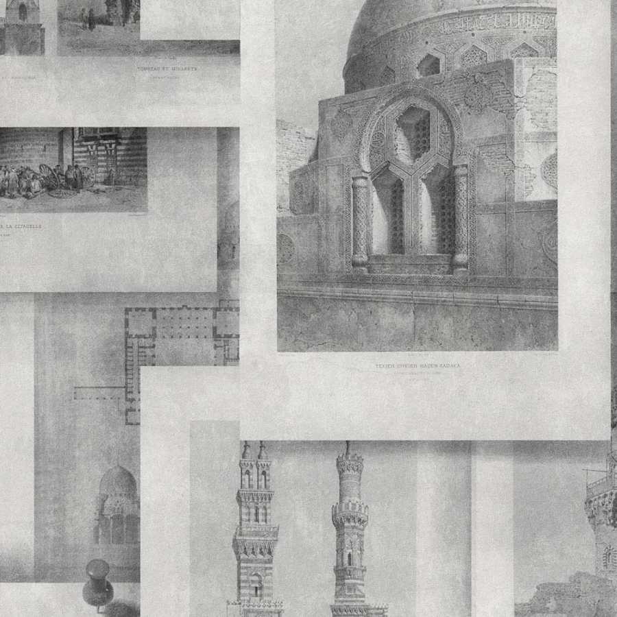 MIND THE GAP Arabian Monuments Neutral Wallpaper