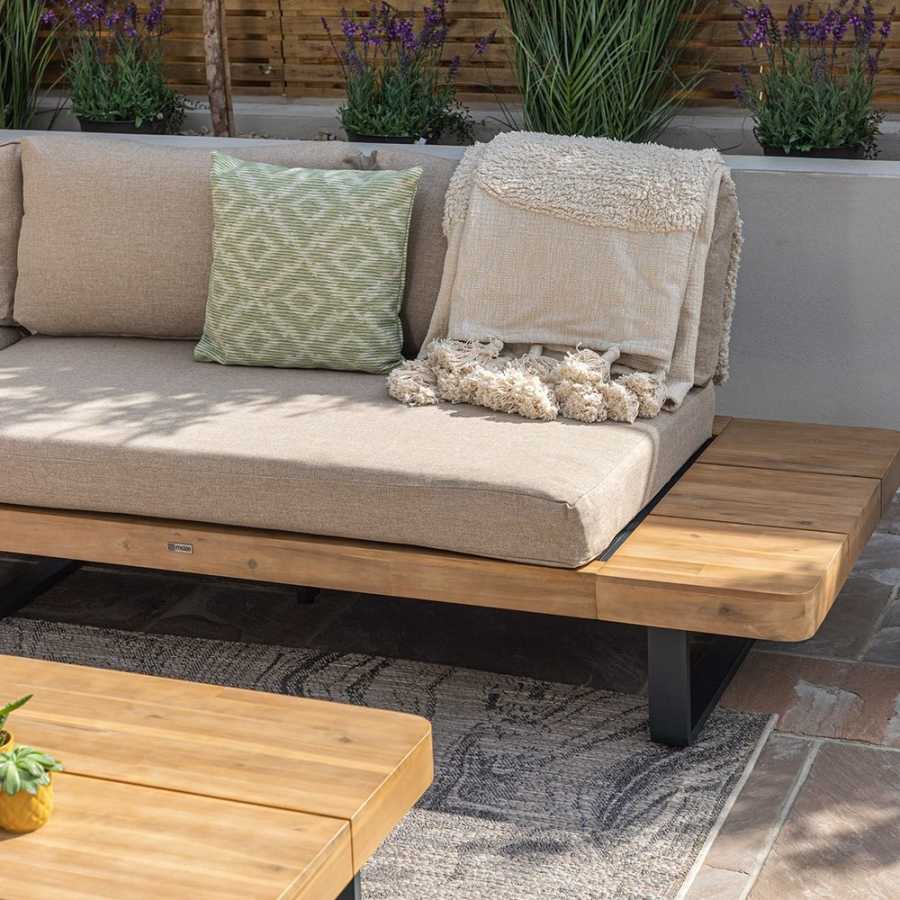 Maze Bali Wood Outdoor Corner Sofa Set