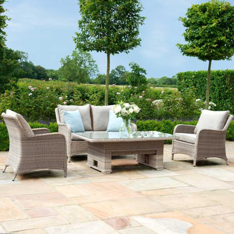 Maze Cotswold 6 Seater Outdoor Sofa Set With Rising Table