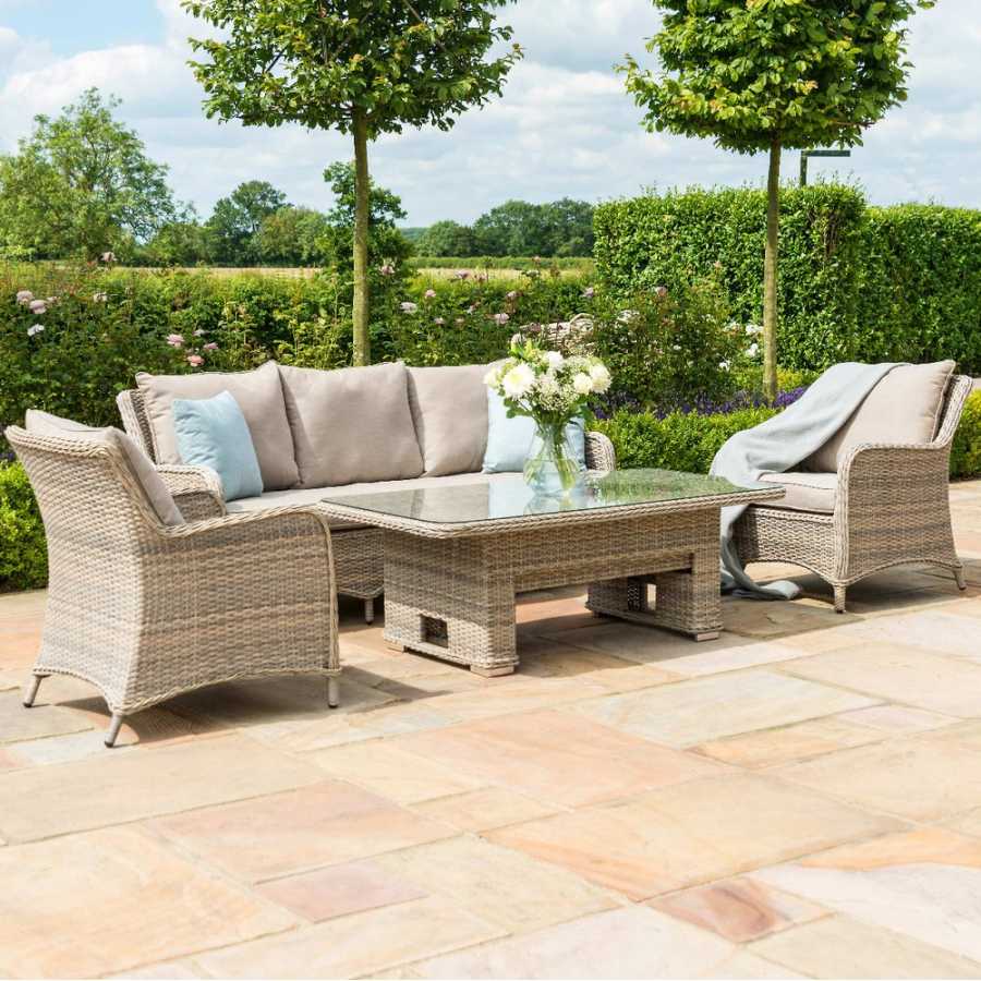 Maze Cotswold 5 Seater Outdoor Sofa Set With Rising Table