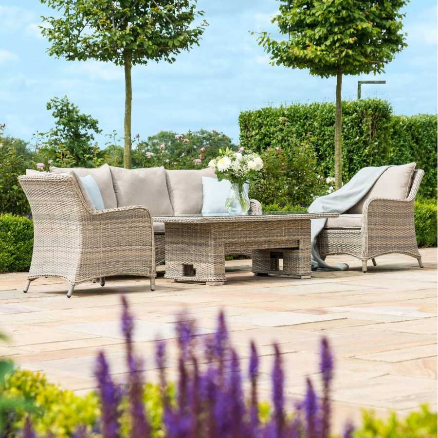 Maze Cotswold 5 Seater Outdoor Sofa Set With Rising Table