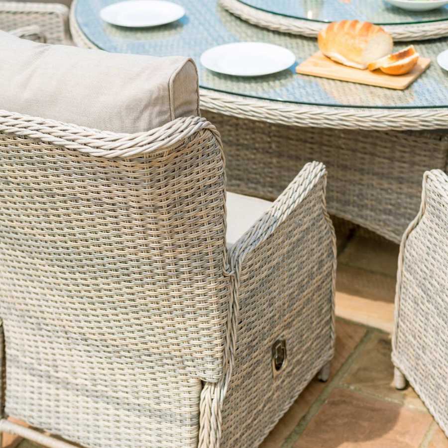 Maze Cotswold 8 Seater Outdoor Dining Set With Lazy Susan