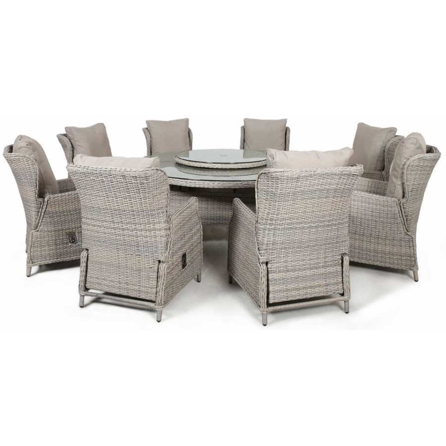 Maze Cotswold 8 Seater Outdoor Dining Set With Lazy Susan