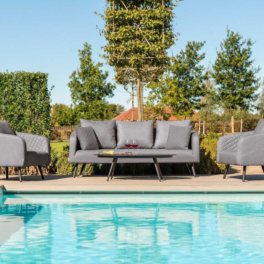 Maze Ambition 5 Seater Outdoor Sofa Set - Flanelle
