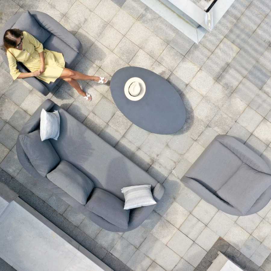 Maze Ambition 5 Seater Outdoor Sofa Set - Flanelle