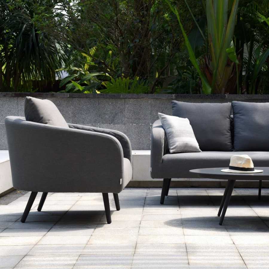 Maze Ambition 5 Seater Outdoor Sofa Set - Flanelle