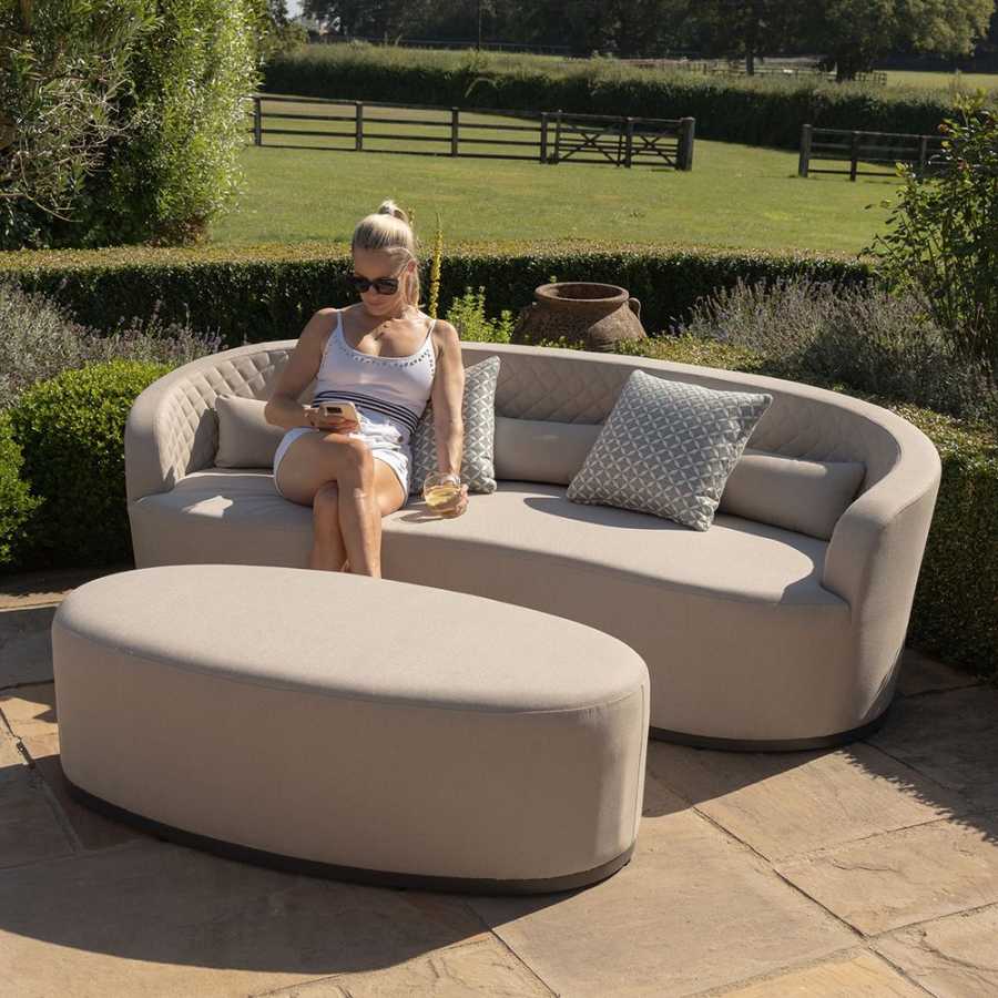 Maze Ambition Outdoor Sofa Set & Daybed - Oatmeal