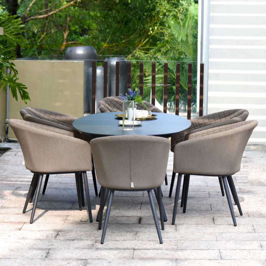 Maze Ambition 6 Seater Outdoor Dining Set - Taupe