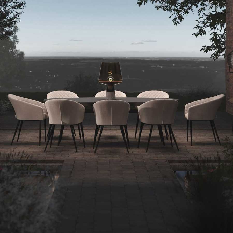 Maze Ambition 8 Seater Outdoor Dining Set - Oatmeal