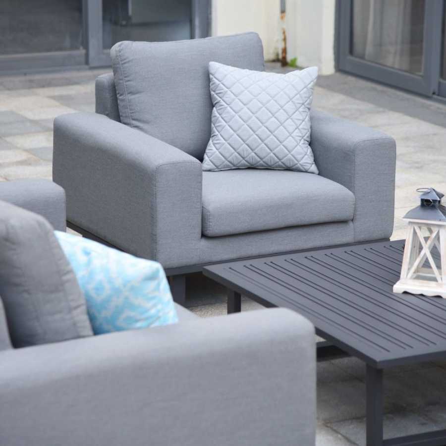 Maze Ethos 4 Seater Outdoor Sofa Set - Flanelle