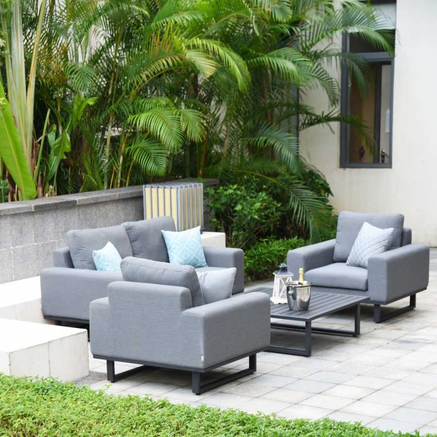 Maze Ethos 4 Seater Outdoor Sofa Set - Flanelle