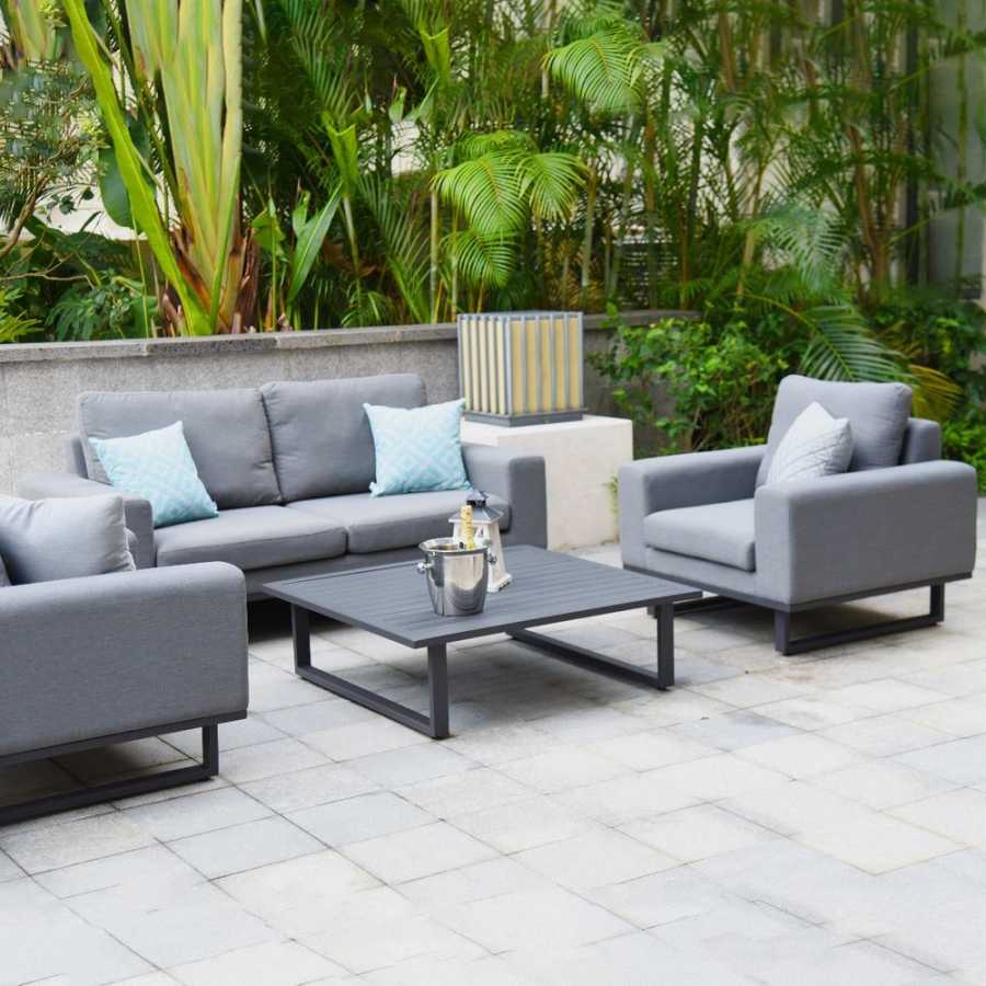 Maze Ethos 4 Seater Outdoor Sofa Set - Flanelle