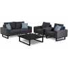 Maze Ethos 4 Seater Outdoor Sofa Set - Charcoal