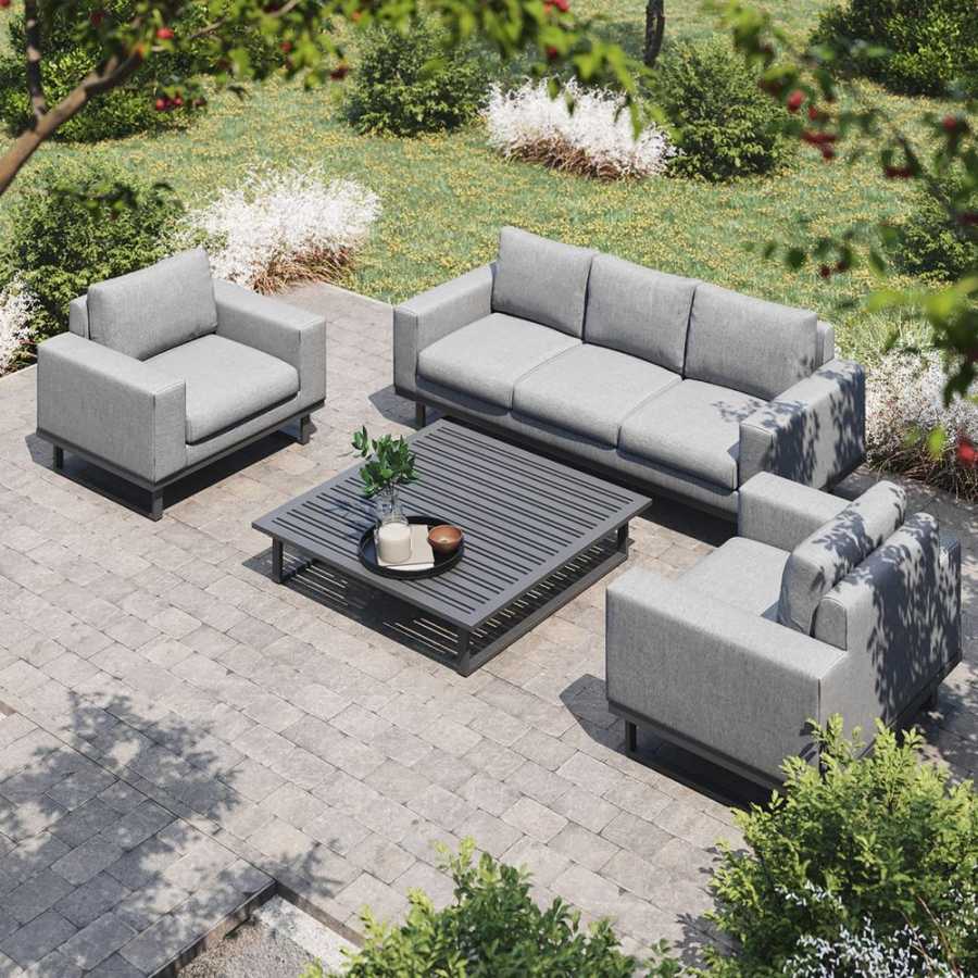 Maze Ethos 5 Seater Outdoor Sofa Set - Flanelle