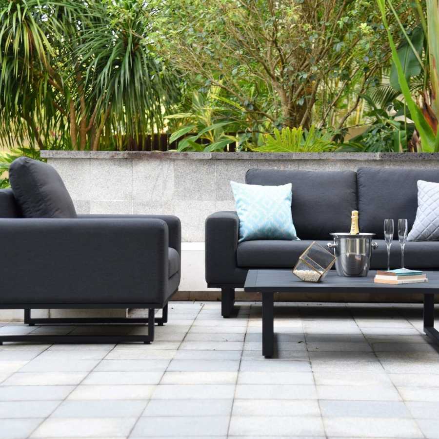 Maze Ethos 5 Seater Outdoor Sofa Set - Charcoal