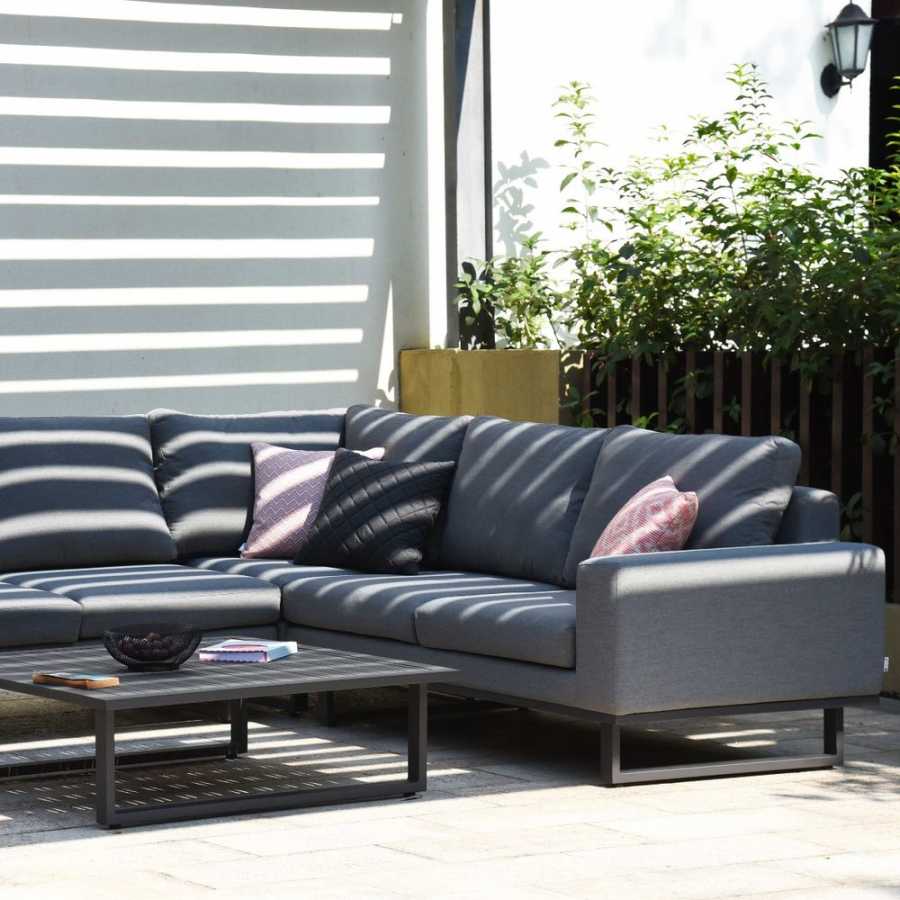 Maze Ethos 5 Seater Outdoor Corner Sofa Set - Flanelle