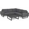 Maze Ethos 5 Seater Outdoor Corner Sofa Set - Flanelle