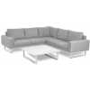 Maze Ethos 5 Seater Outdoor Corner Sofa Set - Lead Chine