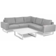 Maze Ethos 5 Seater Outdoor Corner Sofa Set - Lead Chine