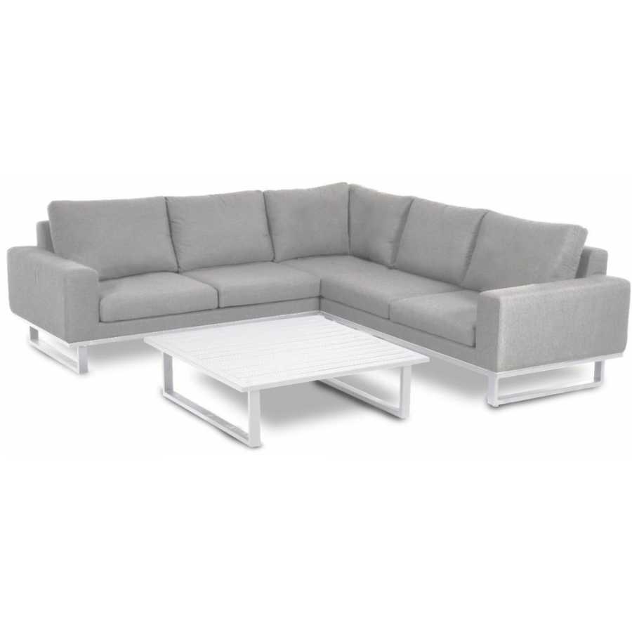 Maze Ethos 5 Seater Outdoor Corner Sofa Set - Lead Chine