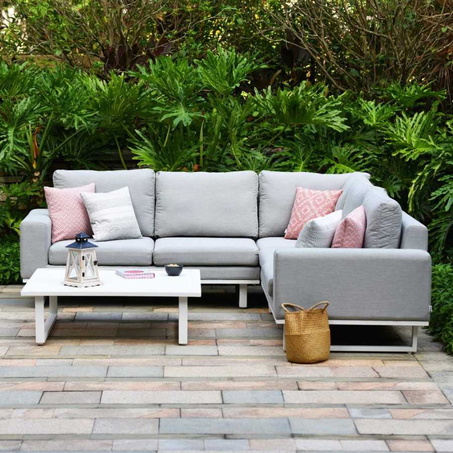 Maze Ethos 5 Seater Outdoor Corner Sofa Set - Lead Chine