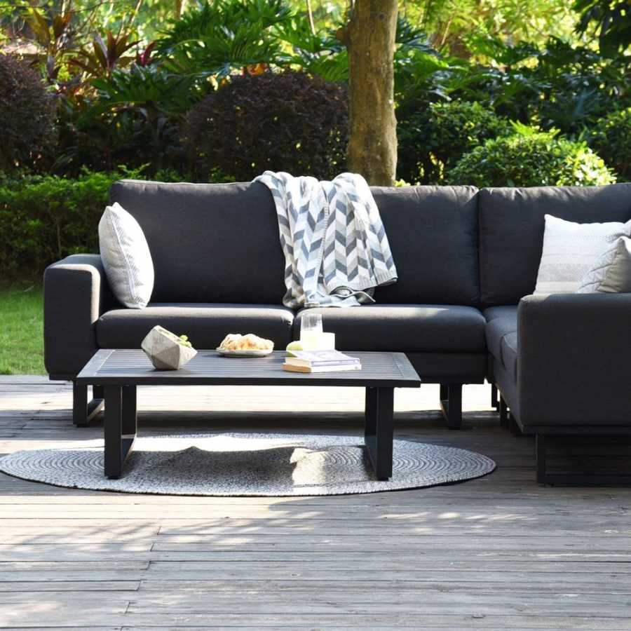 Maze Ethos 5 Seater Outdoor Corner Sofa Set - Charcoal