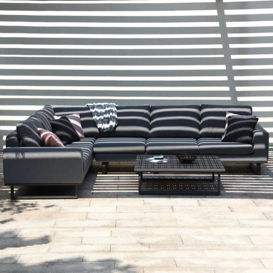 Maze Ethos 6 Seater Outdoor Corner Sofa Set - Flanelle